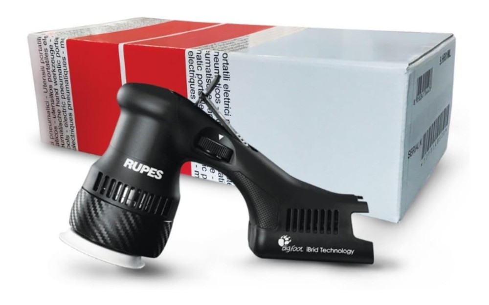 Rubes BigFoot iBrid Random Orbital Polisher & Mini iBrid Polisher Combo Bundle