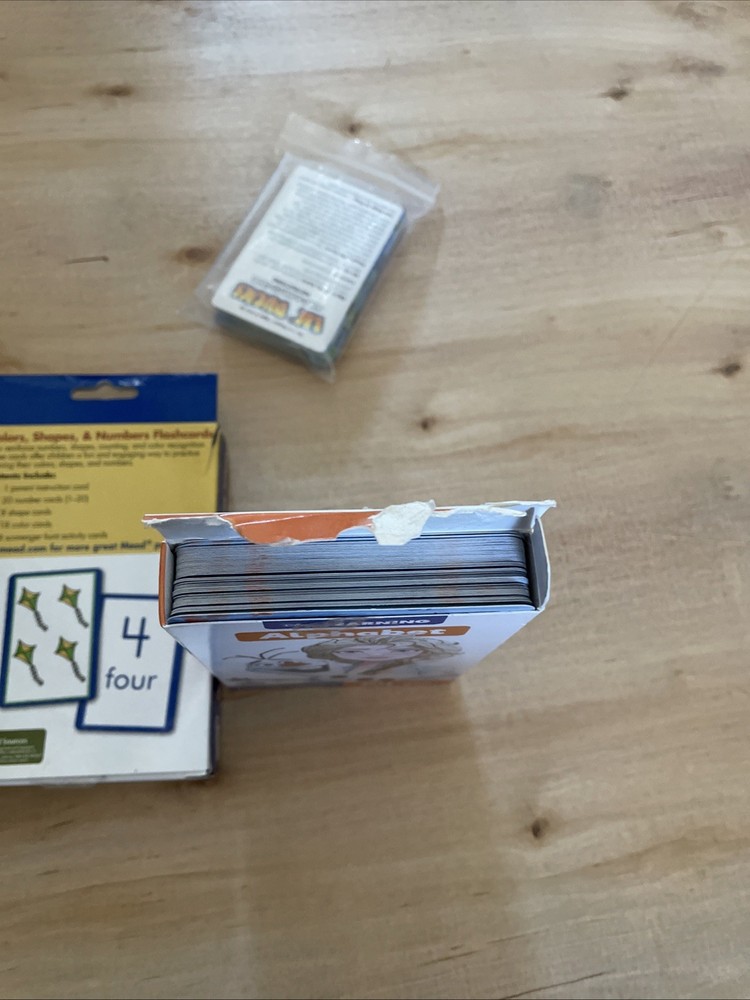 Assorted Learning Flash Cards And Game