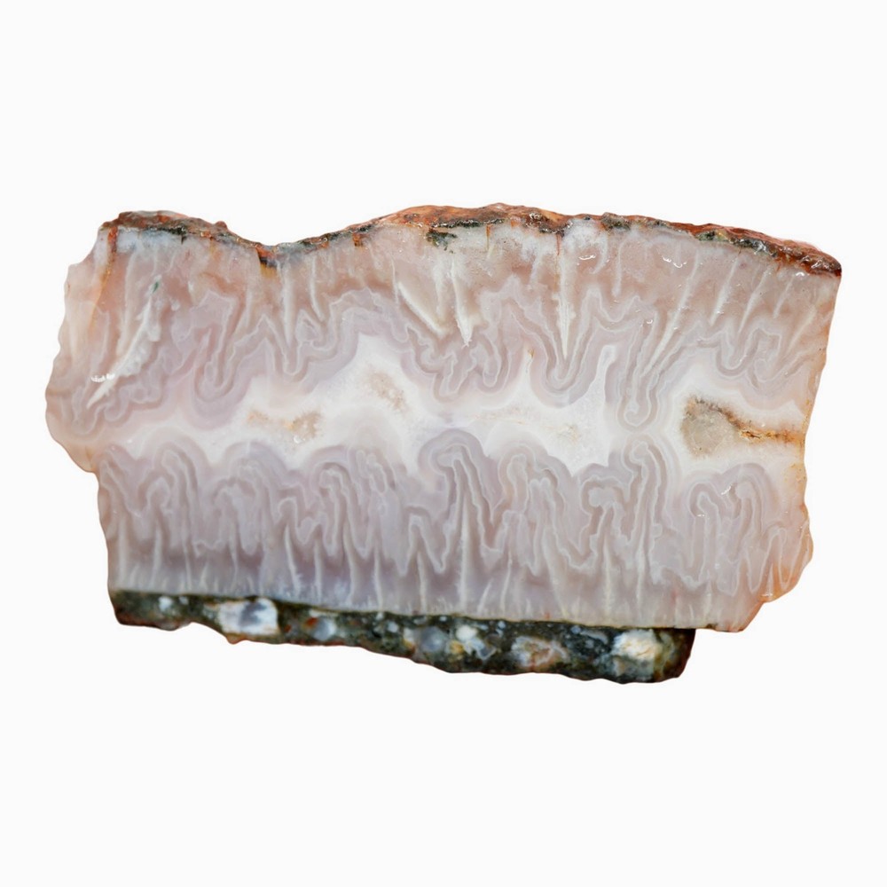 Ghost Seam Agate Slab - Fantastic High Grade Pattern