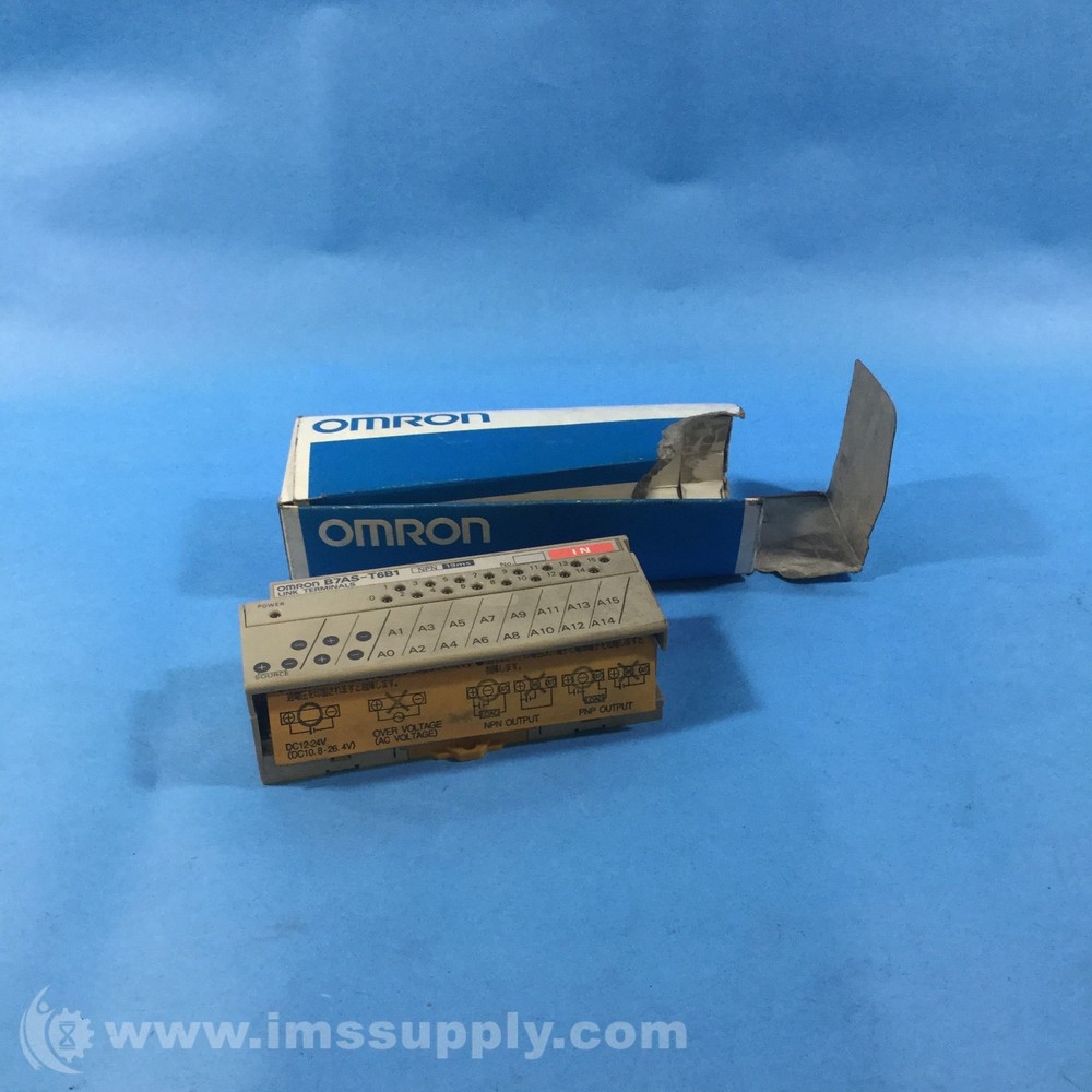 Omron B7AS-T6B1 Terminal Block FNOB