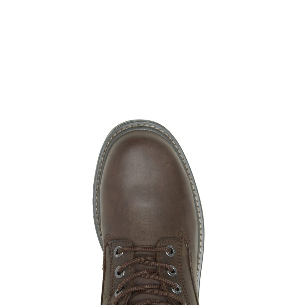 Wolverine Men Floorhand Waterproof Steel-Toe 6" Work Boot Work Boots