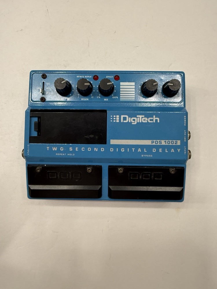 Digitech DOD PDS-1002 Two Second Digital Delay Echo Vintage Guitar Effect Pedal
