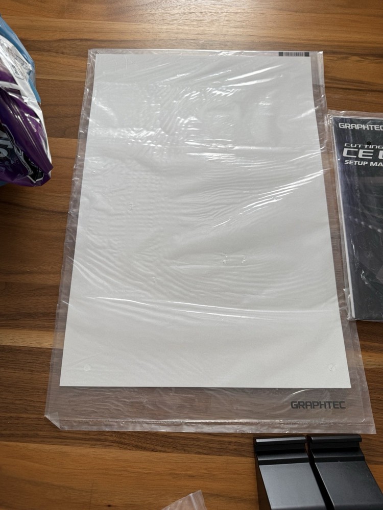 Graphtec CE LITE-50 Cutting Plotter with Accessories and Setup Manual