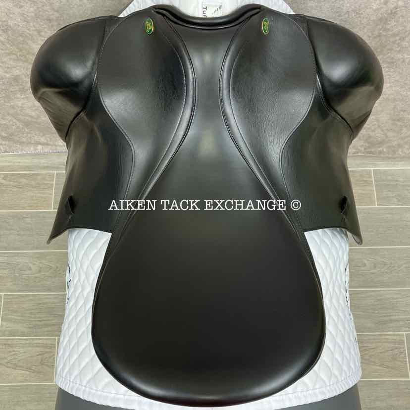 2000 Prestige Dressage 2000 Saddle, 18" Seat, 33 Tree - MW (Read Description)