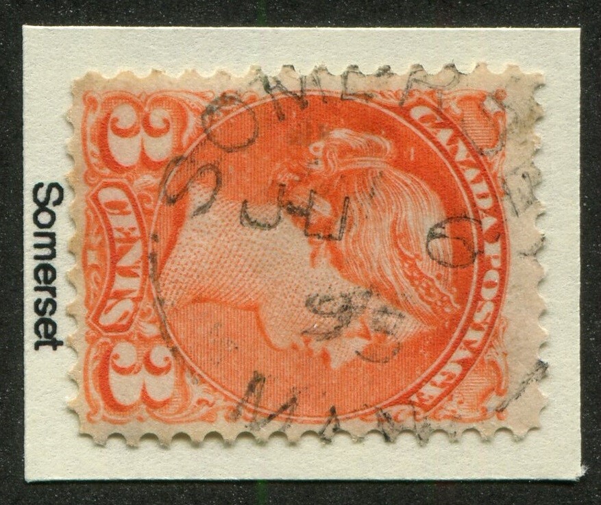 Manitoba Town Cancel "SOMERSET"