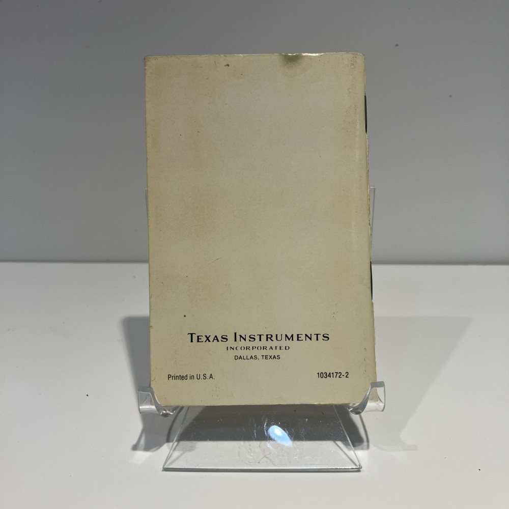 Texas Instruments TI-58C/59 Programmable Calculator Master Library Module ONLY