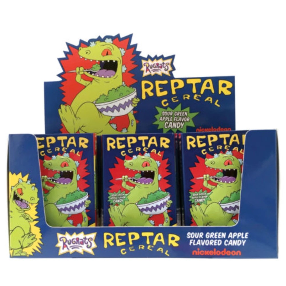 Rugrats: Reptar Cereal Tin Candy - Display (12)