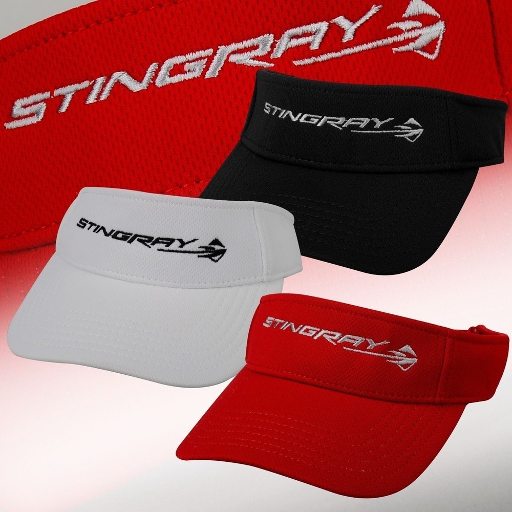 2014-2019 Corvette C7 Visor with Stingray Logo and Script