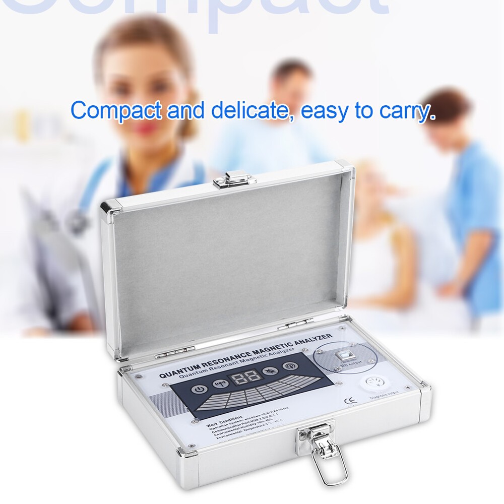 Human Body Analyzer Quantum Resonance Magnetic Analyzer English &Spanish Sofware