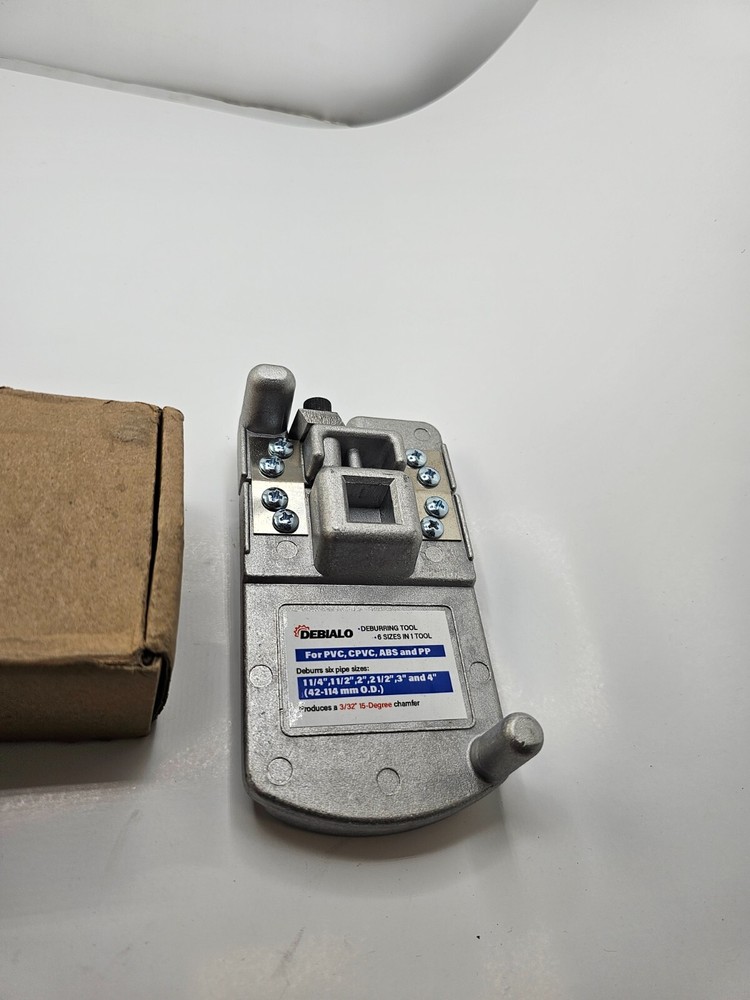 Debialo Deburring Tool For PVC,CPVC,ABS, and PP 6 Sizes in 1 Tool