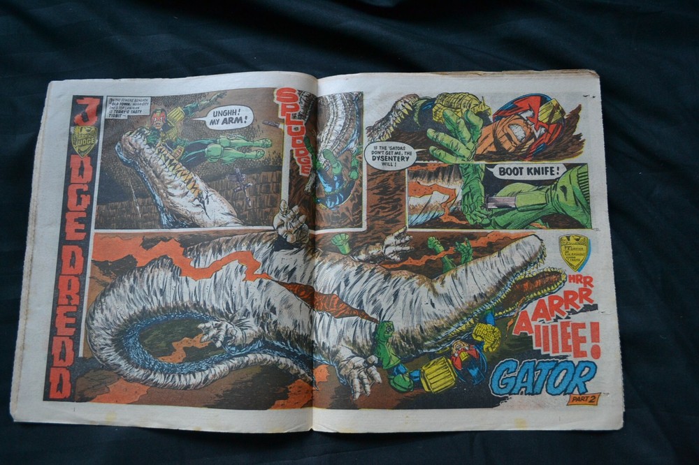 2000AD Comic Issue Prog #385 29/09/84 September 29th 1984 Alpha vs Stix