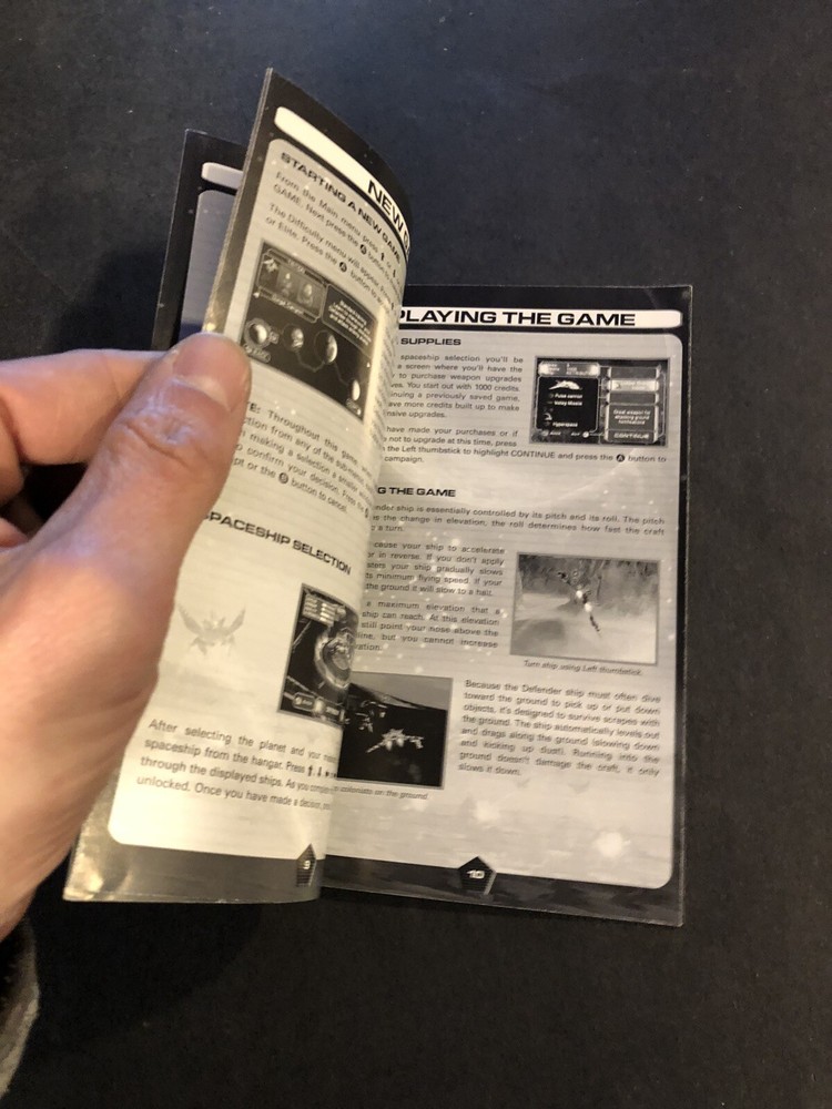 Defender Xbox Manual Only