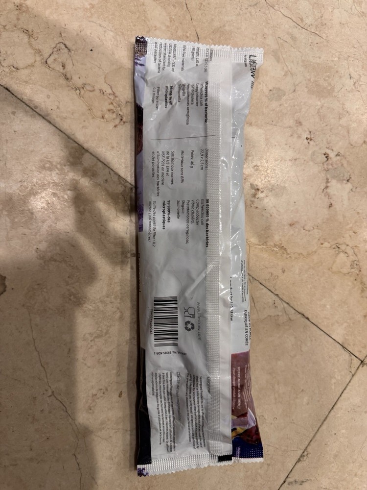 LifeStraw Personal Water Filter - New