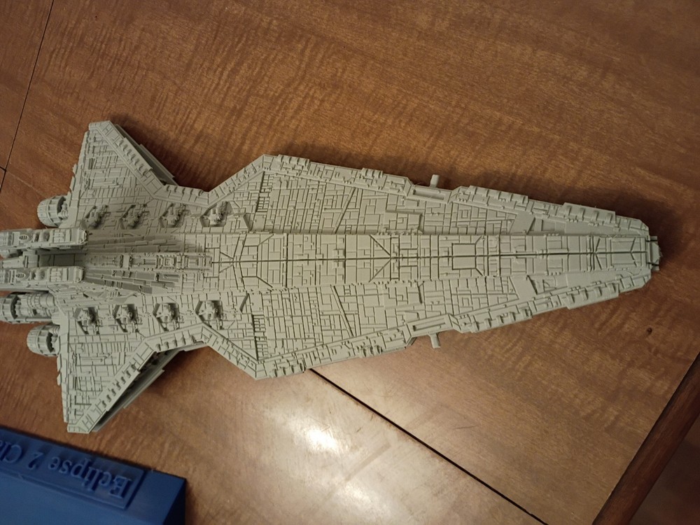 Star Wars Armada Venator Super Star Destroyer Scale With Display Stand