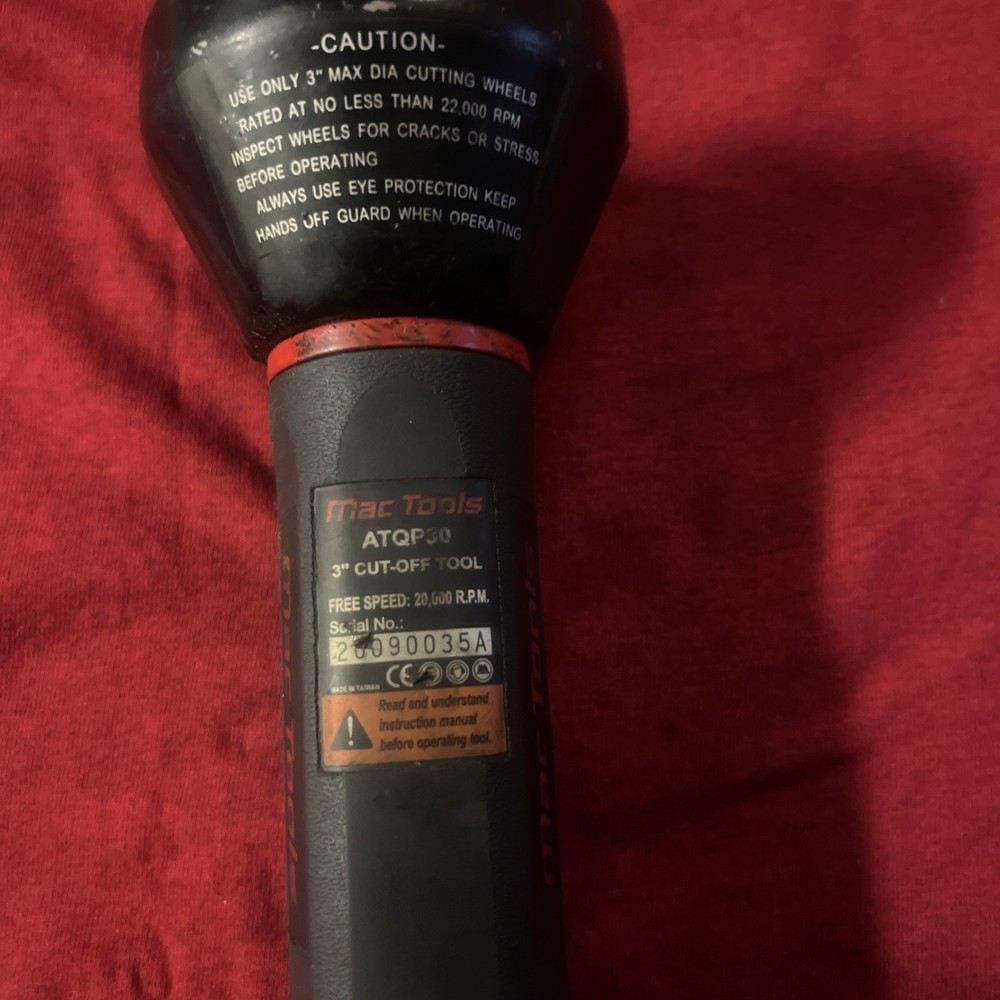 Mac Tools Straight Die Grinder