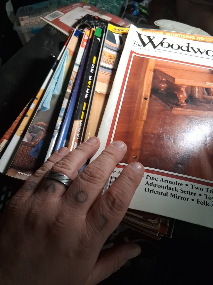Workbench Magazine Bundle 25X Lot Various Issues Woodworking Hobbies