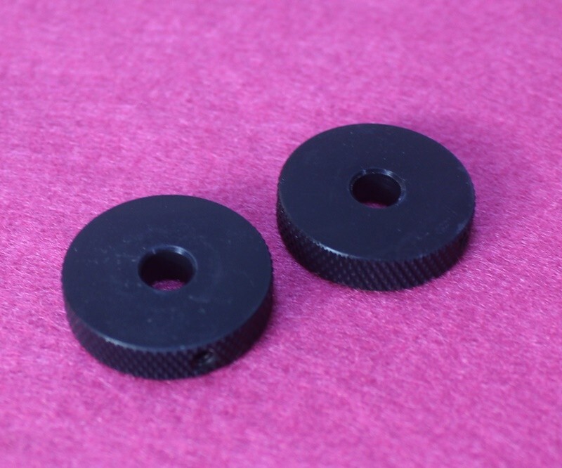 Rhythm Roller Knobs Solid Shaft Mini Pots Kit w/ Bracket For Fender Jazzmaster