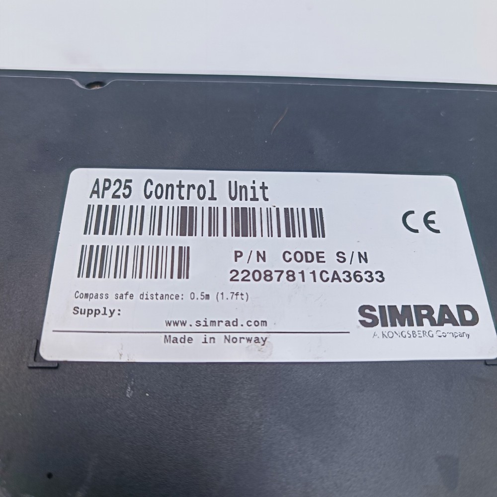 SIMRAD AP25 Control Unit Autopilot Display Control Head Controller 22087811