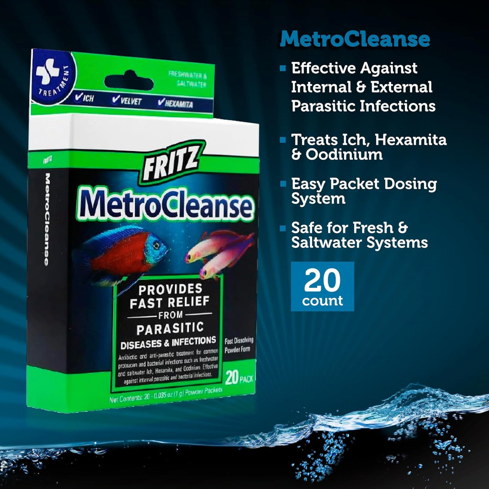 Fritz Metrocleanse - 20 Pk