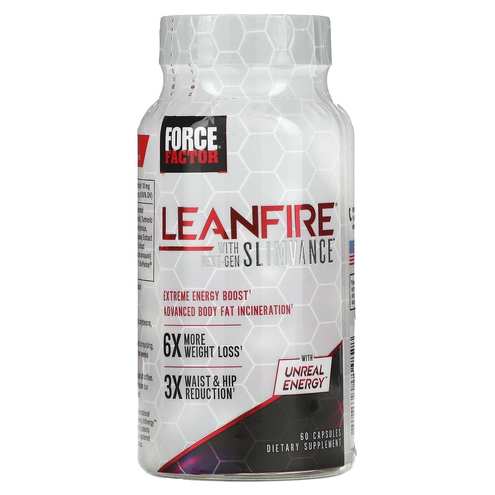 LeanFire with Next-Gen Slimvance, 60 Capsules