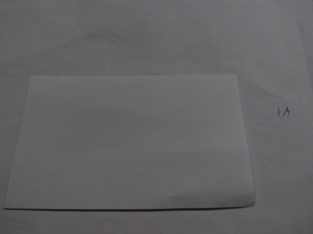 Sam Calderone Autographed Cut on Index Card