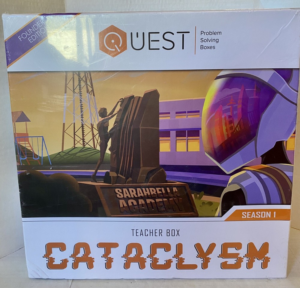QUEST Problem Solving Box Season 1,Teacher Box CATACLYSM (NEW-SEALED)