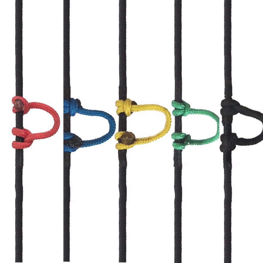 Archery D Loop Rope 10 Feet Rope Nocking Compound Bow String Release 3M Cord