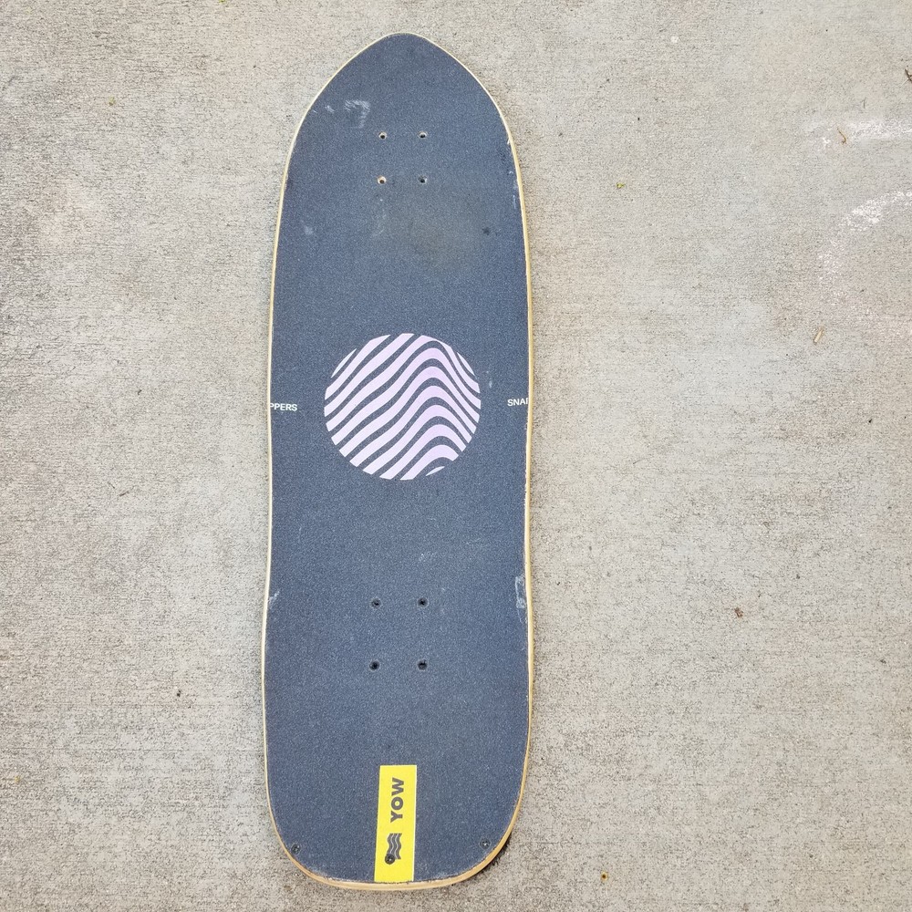 32.5" WAVE SNAPPERS SURFSKATE Deck Only Basque Spain
