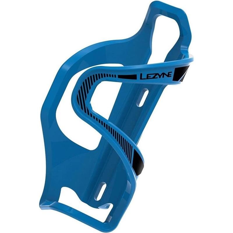Lezyne Flow Cage Side Load Enhanced Left Blue -Open Box