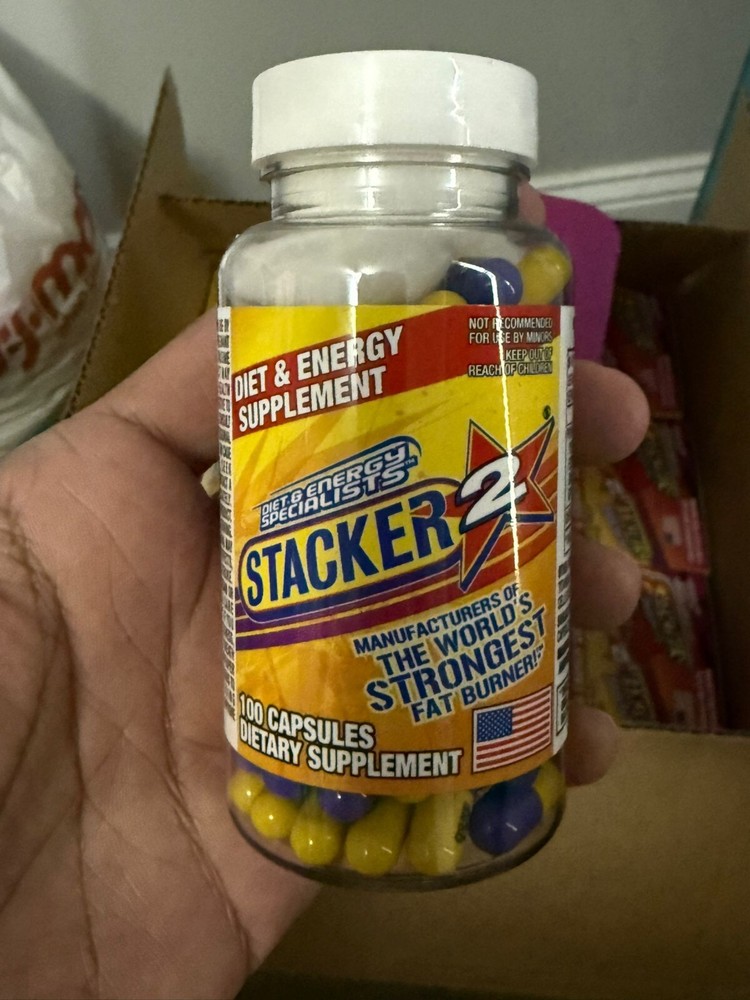 Stacker 100ct *Advanced Weight Loss & Energy* Free Fast Ship *