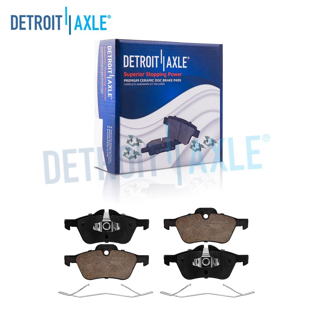 Front Ceramic Brake Pads for 2002 - 2008 Mini Cooper Models with 276mm Rotors