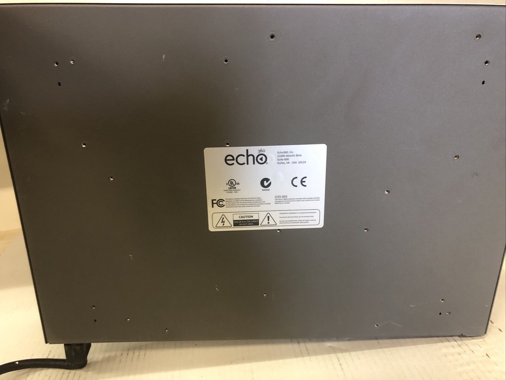 1 Used ECHO 360 ES-HW-PRO001 Classroom Capture Device