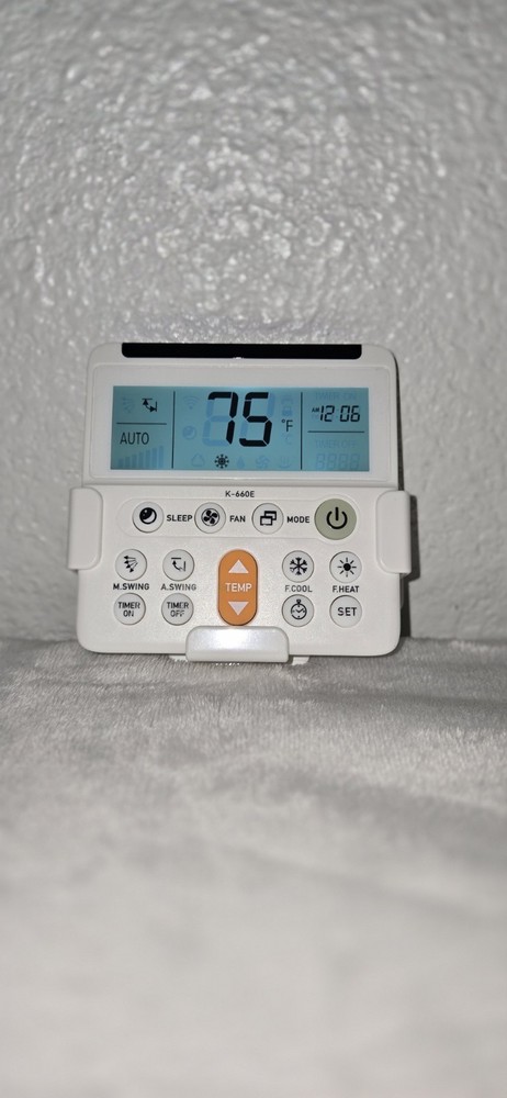 MINISPLIT A/C universal Remote Control