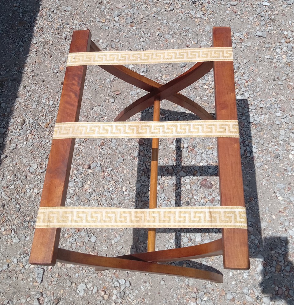 Vintage Maple Luggage Rack (LR7)