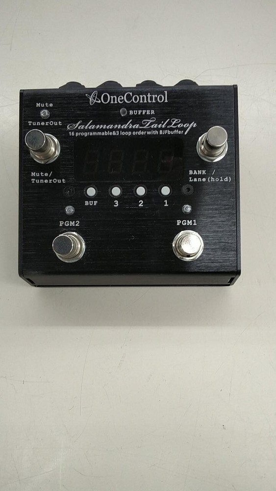 One Control Effector 3 Loop Switcher Salamandra Tail Loop Used Japan