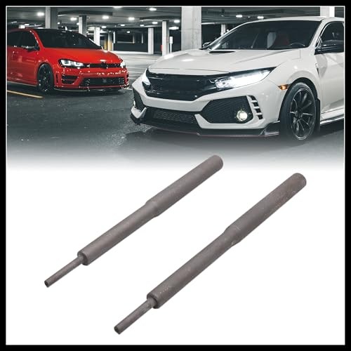 2pcs Dark Gray Universal Valve Guide Remover Grinding Stick Lapping Tool for
