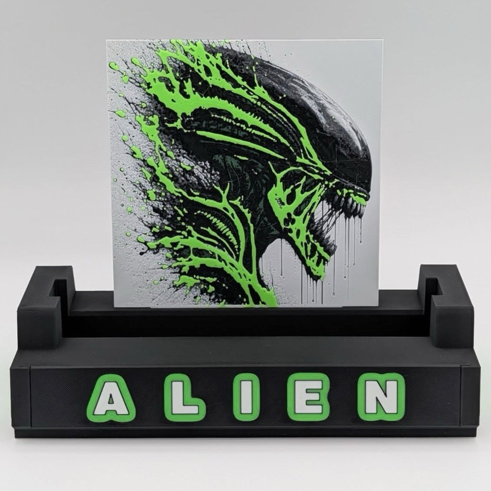 Alien Green Comic Book Display Stand for Graded CGC, CBCS and Non-Graded Comics