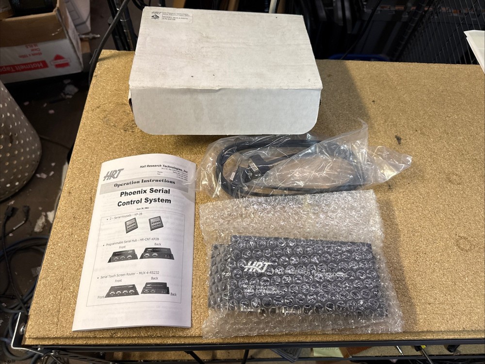 Hall Research MUX-4-RS232 Phoenix Serial Control System NEW