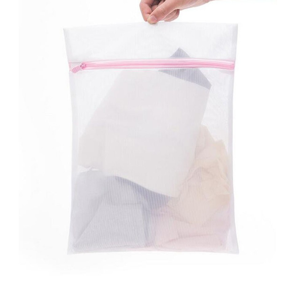 3Pcs Laundry Washing Machine Net Mesh Bag Clothes Sorting Laundry Bag Three Size