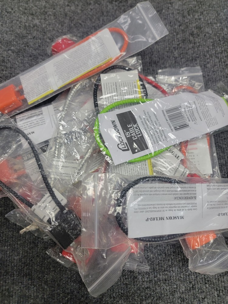 3 Cable Gun Lock TSA Travel
