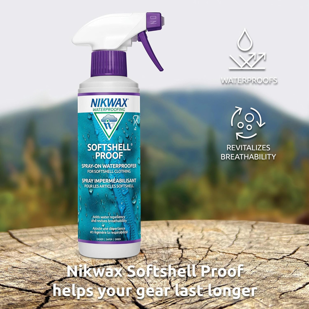 Nikwax Softshell Proof, Spray-On
