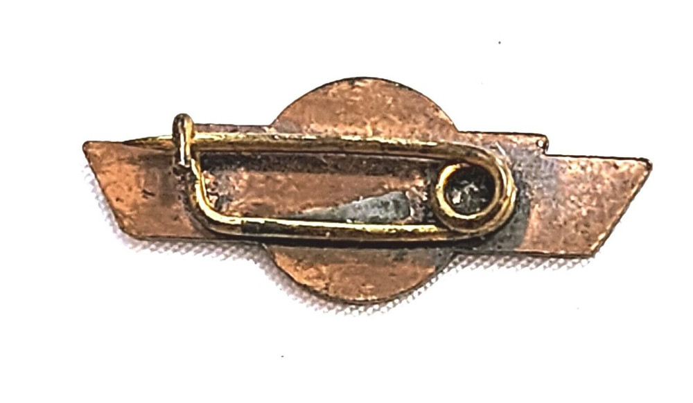 Vintage 1" Mini Brooch Pin "Central Schools Aviation Training"