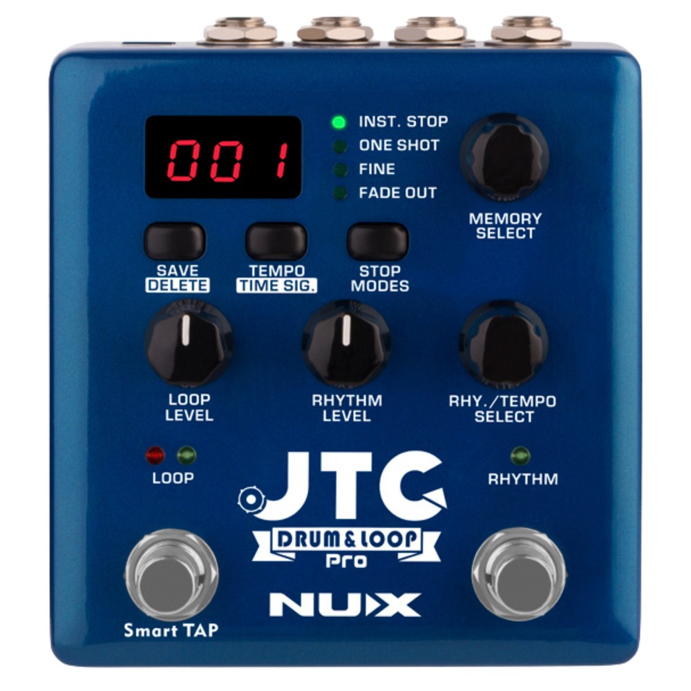 NUX JTC Pro Drum Machine/Looper Effects Pedal