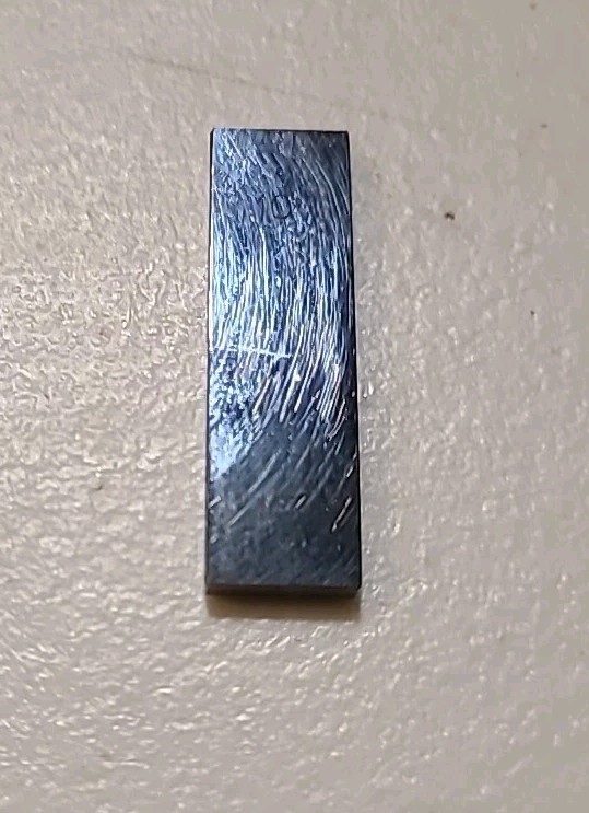 .103" Rectangular Steel Gage Block. WEBBER
