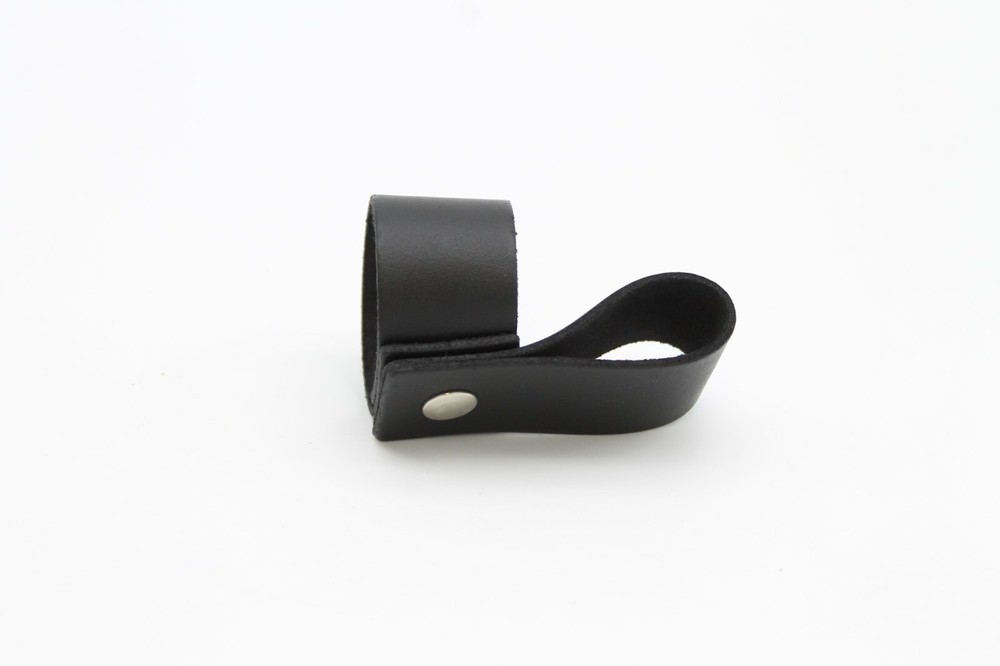 Torch Hanger Belt Loop REAL LEATHER HANGER FOR POLICE & SECURITY