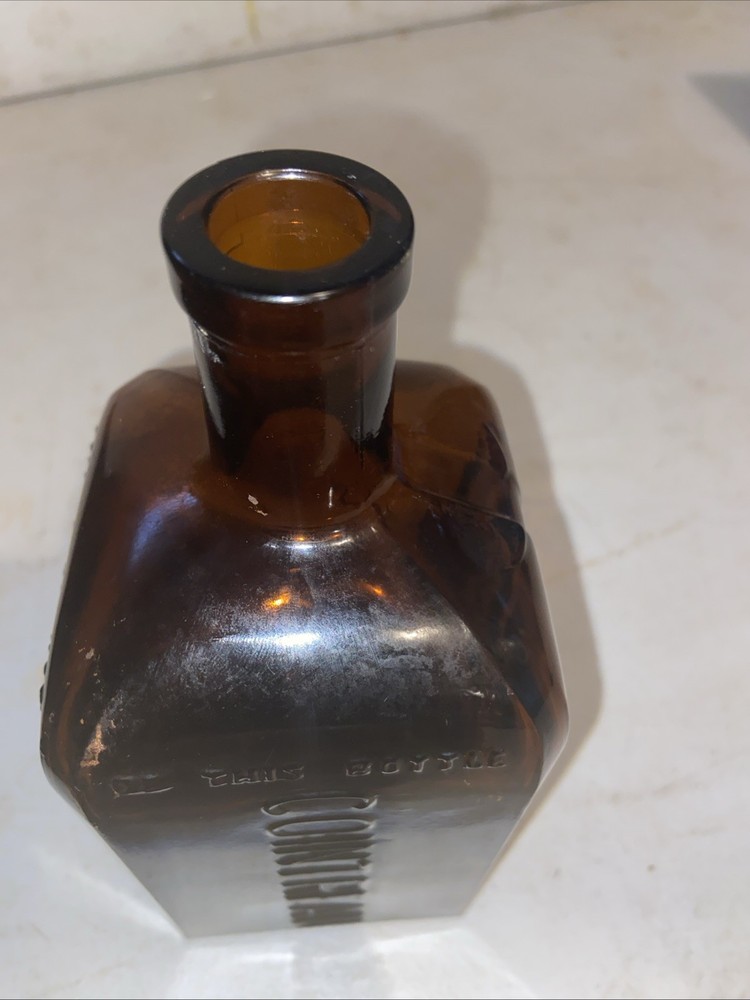 Cointreau Liqueur Amber Square Corktop Bottle