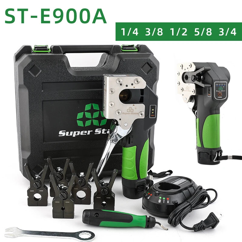 Battery Copper Tube Electric Flaring Tool Kit Expander Fully Automatic
