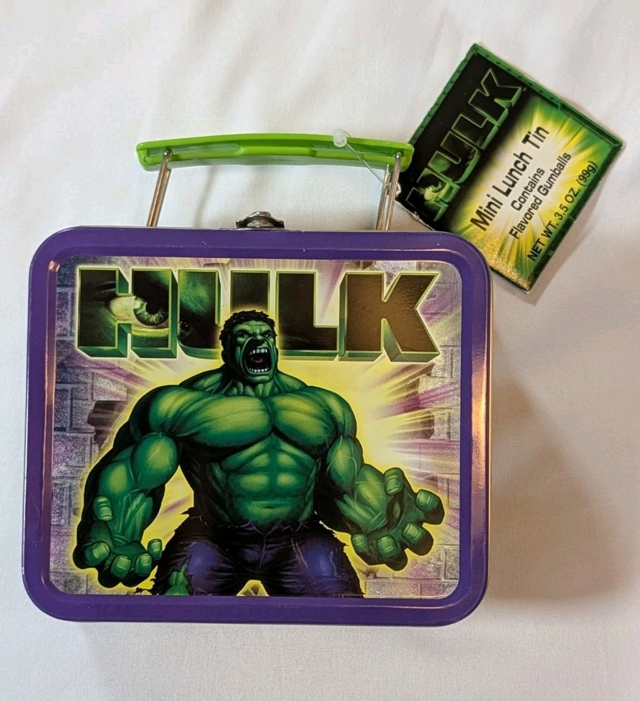 The Incredible Hulk, Mini Lunchbox Marvel NWT