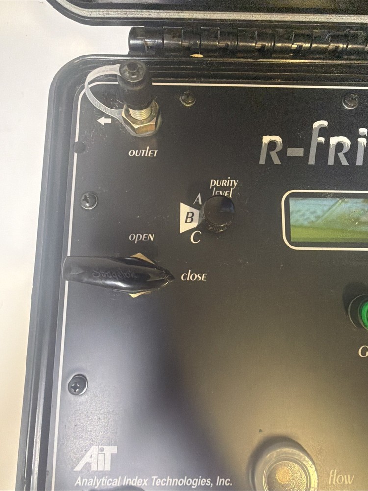 AIT R-FRIGID REFRIGERANT IDENTIFIER ANALYTICAL INDEX TECHNOLOGIES SMARTEC