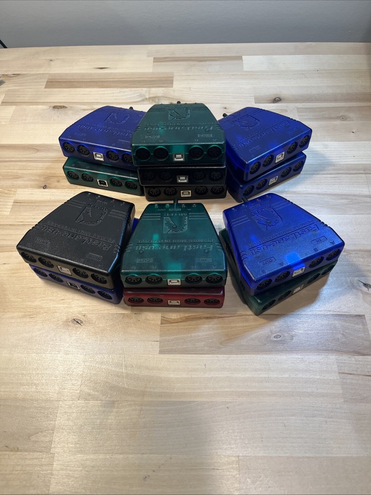 Motu Fastlane USB PC/MAC Midi Interface - With Cables!